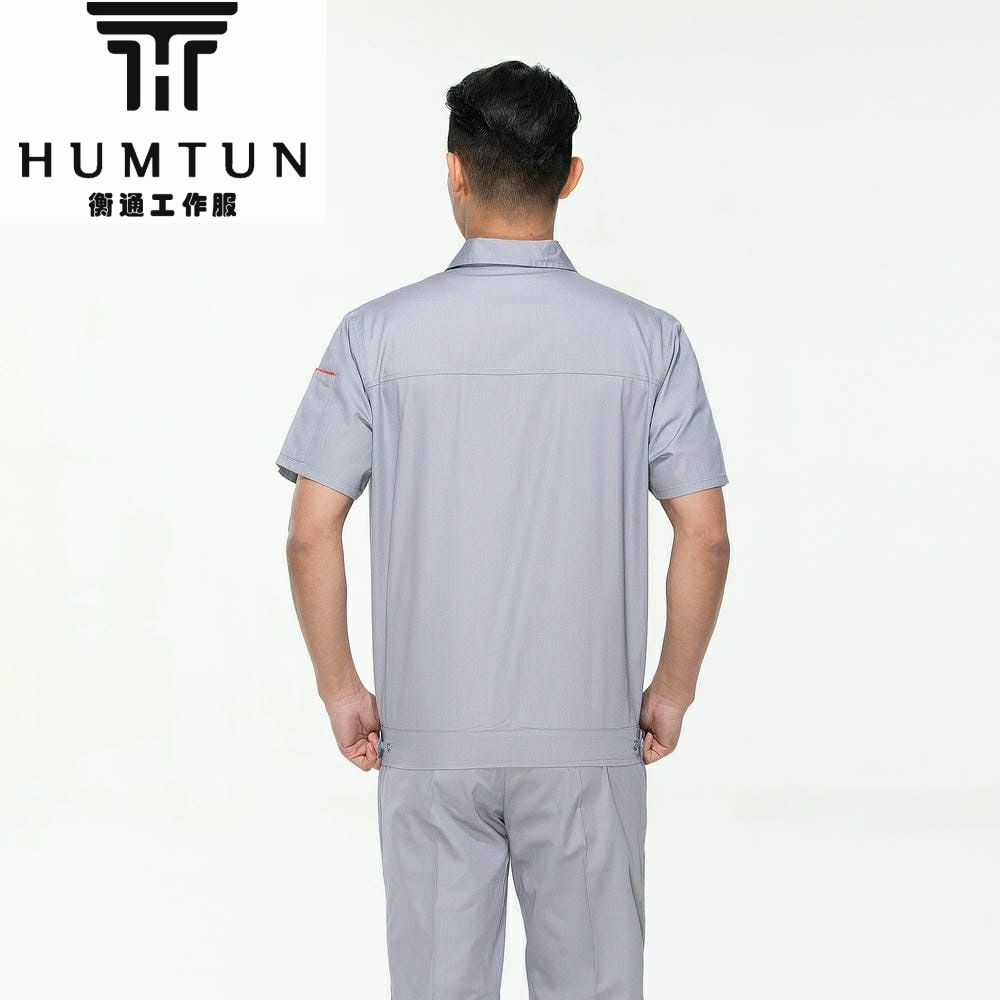 工廠定制 夏季短袖工裝  工裝定制